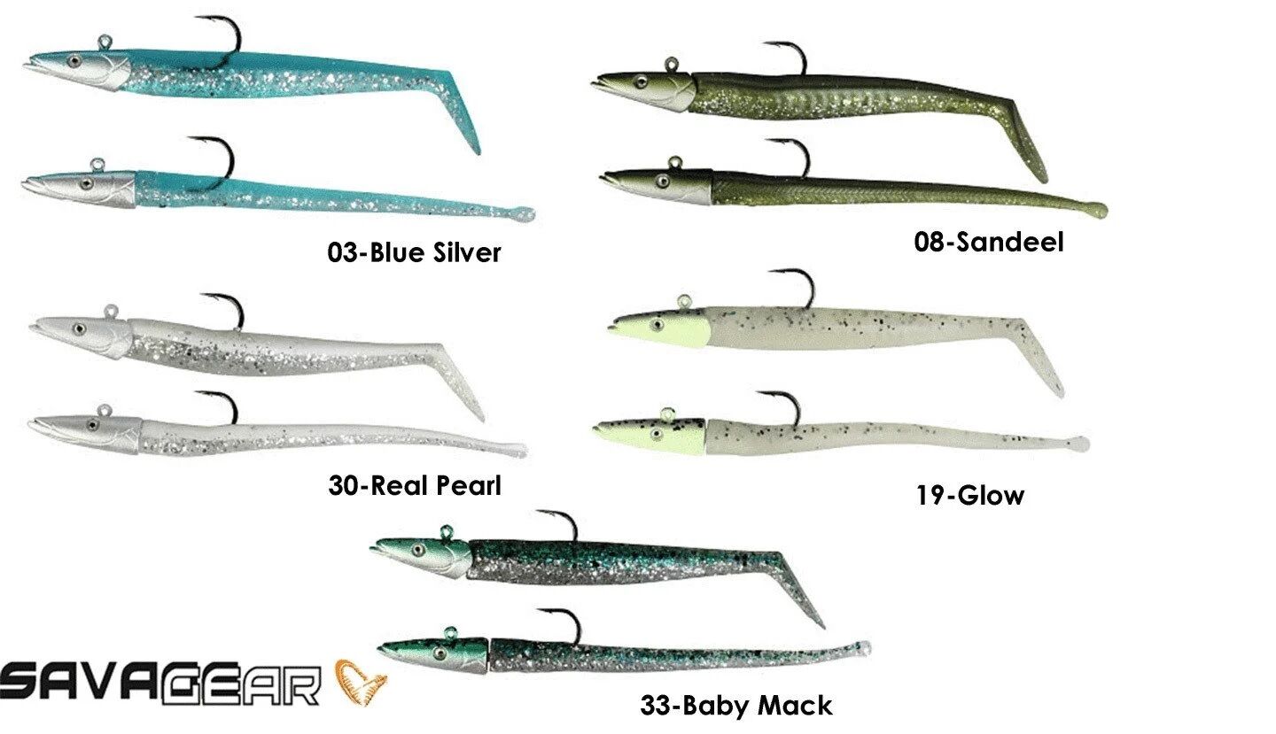 Savage gear Sandeel And Slug 10 cm 10 gr 4+2 Adet