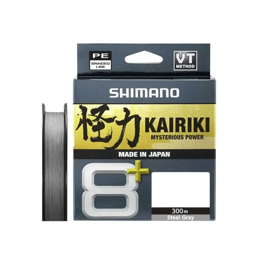 Shimano Kairiki + 8x 300 Mt Grey İp Misina