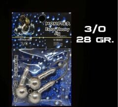 Monster Extra Heavy Jighead Mo-28 - 28gr #3/0