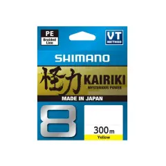 Shimano Kairiki 8x 300M Yellow Örgü İp Misina