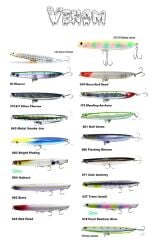 Fujin Venom 120mm 20gr Su Üstü Maket Balık