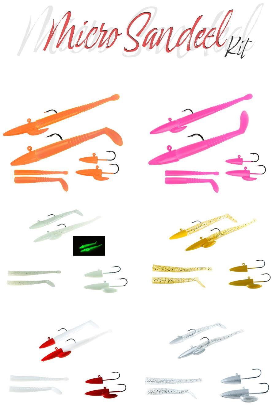 Fujin Micro Sandeel Kit 65mm LRF Silikonu