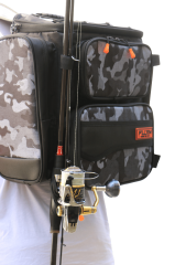 Fujin Black Camo Back Pack - Balıkçı Sırt Çantası